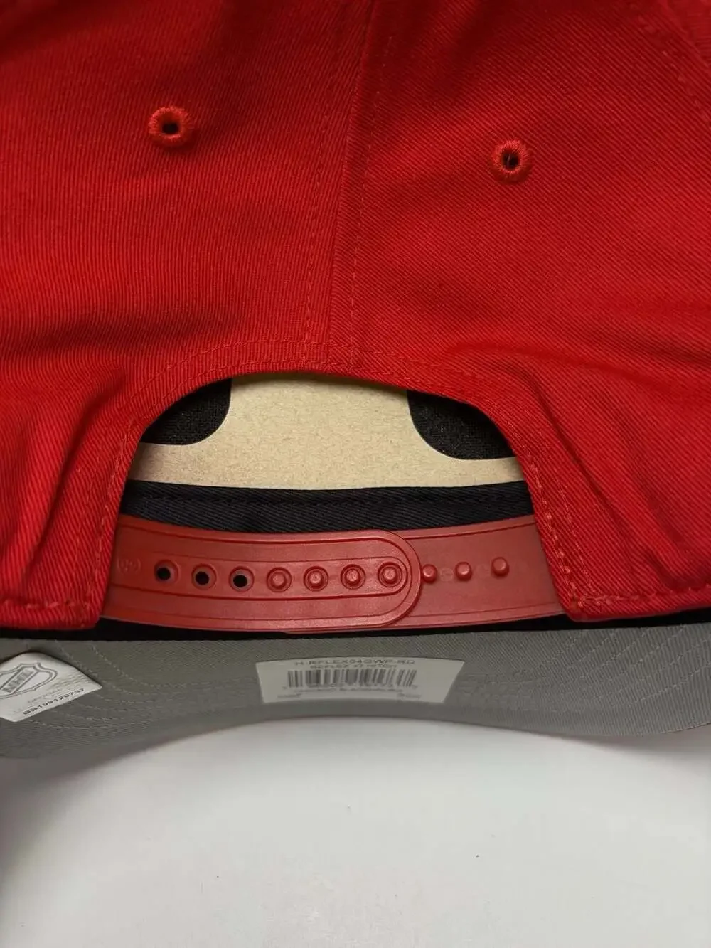 Chicago Blackhawks 47 Brand Red Reflex Hitch Snapback Hat Cap OSFA